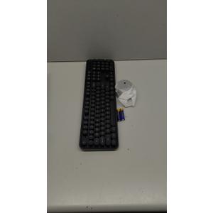 Wireless Keyboard and Mouse Combo, Ergonomic Full Size Typewriter Retro Round Keycaps Keyboard, Compatible with Windows, PC, Perfer for Home and Office Keyboards, Black