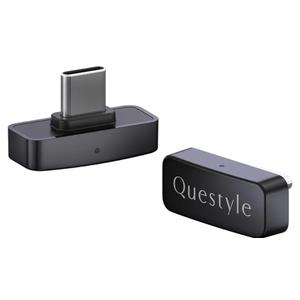 Questyle QCC Dongle Pro [MFi Certified] USB-C Bluetooth Audio Adapter with LDAC,aptX Lossless&aptX-Adaptive,Low Latency Bluetooth 5.4 Dongle for PS5,Wireless Lossless Transmitter for PC/Headphones