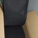 Ergonomic Office Chair - X-Shaped Computer Desk Chair Comfy, Gaming Chair, Office Chair with Lumbar Support, Mesh Office Chairs with Headrests, Desk Chair for Long Hours (Black Silver)