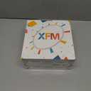 2 x XFM Silent Kids Wall Clock 8 Inch Non Ticking Battery Operated Kids Teaching Clock Colorful Analog Learning Clock Decorative for Kids Room Classroom School