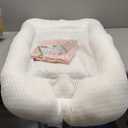 Baby Lounger, Bionic Design, Newborn to 24 Months, Soft Organic Cotton Breathable Lounger for Infants (Lovely Pink Lounger)