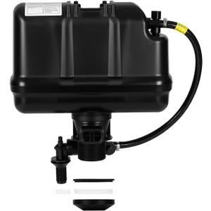 504 Pressure Assist Tank Assembly with Cartridge for Toilets Replacement Tank 1.1GPF,1.0GPF for Two-Piece Toilet