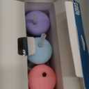 The First Years Squeeze & Sip Toddler Straw Cups - Squeezable Transition Sippy Cup with Silicone Straw - Toddler Feeding Supplies - Pink/Purple/Blue - 7 Oz - 3 Count - Ages 6 Months and Up (Small)