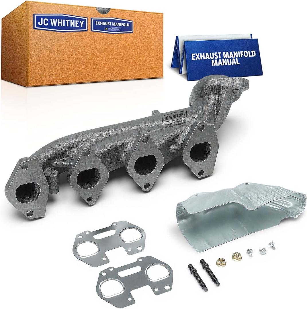 JC Whitney Left Exhaust Manifold Kit with Gasket