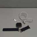 Apple Watch Ultra [GPS + Cellular 49mm] Titanium Case with Midnight Ocean Band, One Size 