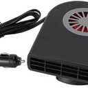 Hamwesh Portable Car Heater, Windshield Defogger with Adjustable Fan Speeds and Temperature Control for Cars SUV Truck (12V)