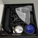 Beyn Hot and Cold Fascia Gun - Detachable Extended Handle Massage Gun,Deep Tissue Massage Gun, Used for Relieving Pain in The Back/Muscles of The Neck/Body, with 6 Massage Heads, LCD Display.