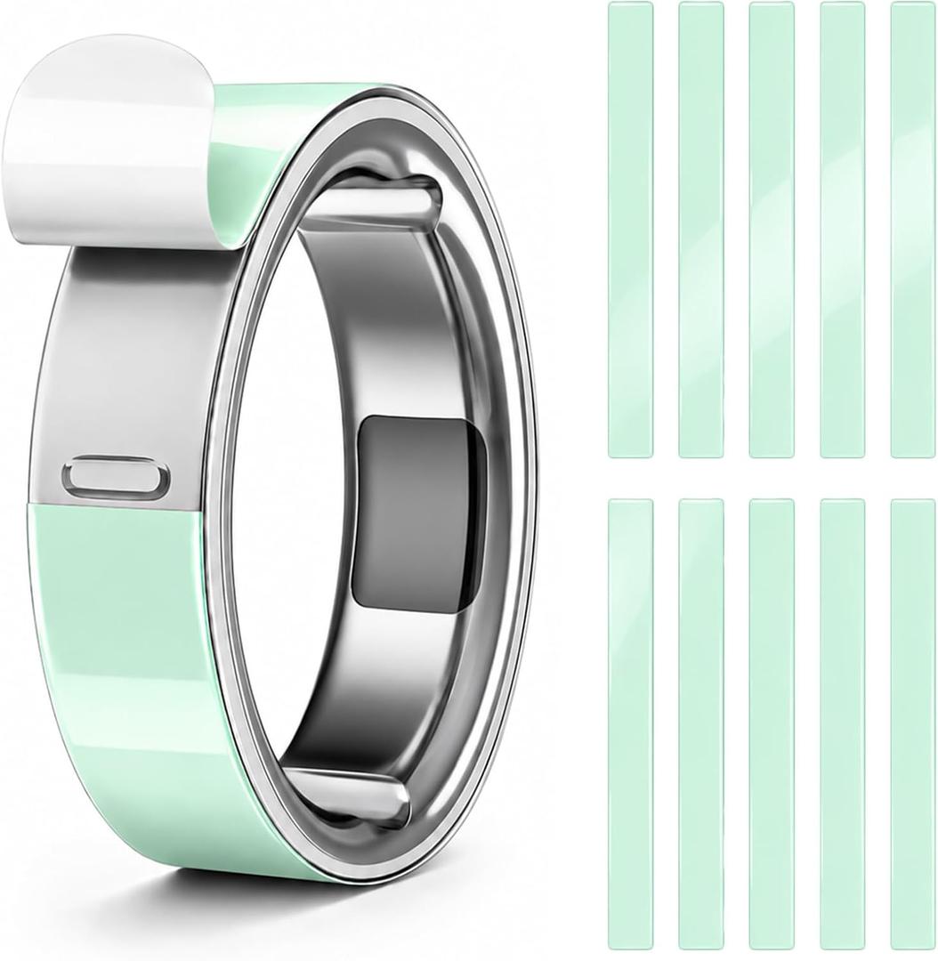 10 Pack Skin Protector Compatible with Oura Ring 4/3 Cover Size 7