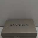 British Style Women's Fashion Loafers, Patent Leather Tassel Loafers, Black Thick-Soled Loafers, Slip-on Thick-Soled Loafers, Simple Casual Flat Shoes, Plus Size Shoes. (8.5)