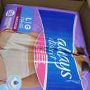 Always Discreet Adult Diapers for Women, Incontinence Underwear, Postpartum Essentials, Disposable Briefs, Max Absorbency, Bladder Leak Protection, Large, 76ct