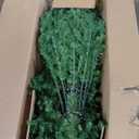 7.5 Feet Artificial Fir Christmas Tree with LED Lights and 1968 Branch Tips