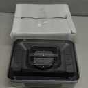 OSTBA Food Dehydrator, 5 Stainless Steel Trays, 48H Timer & Temp Control up to 160F, 400W Food Dryer, Recipe Book for Jerky, Fruit, Meat, Vegetables, Herbs, BPA-Free