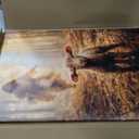 OWTXPXRY Jesus Running After Lost Sheep Canvas Wall Art, 16x24in