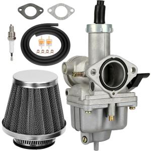 PZ26 Carburetor Carb Kit Replacement for CG 125cc 150cc 250cc TRX200 TRX250 ATC185 XR100 CRF100 CB125 TaoTao Zongshen Lifan Sunl 4 Stroke Engine ATV Quad Dirt Pit Bike Go Kart Parts