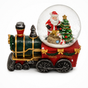 Christmas Snow Globe Christmas Decor Snowing Train