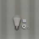 DEBAOBULB 1 Pack Rechargeable Emergency Light Bulbs, Battery Powered LED Light Bulb 6000K Daylight E26 120 Volt 9W 60W Equivalent with 1200mAh for Home Power Outage Camping Hurricane