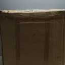 ROOMTEC Solid Wood End Table,Narrow Side Table with 2 Drawers,No Assembly, Finished Back,Vintage Wood Narrow Sofa Side Table for Living Room Bedroom (1 Pack)