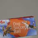 QDAN Dog Balls: Dog Soccer Ball with Straps, Herding Ball for Dogs, Outdoor Toys Interactive Toys for Large Dogs, Pet Birthday Gifts,Gradient Blue (8 Inch)