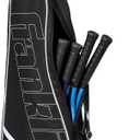Franklin Sports Tennis Racket Shoulder Travel Bag Case | Court + Practice Gear Storage, Adjustable Padded Strap, Fleece-Lined Valuables Pocket, Ideal for Men + Women, 29" X 4" X 12"