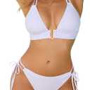 Blooming Jelly Womens Halter Triangle Bikini Sets Two Piece Cheeky Swimsuit String Sexy Bathing Suit Swim Suits 2025
Large