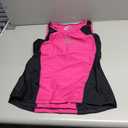 SLS3 Triathlon Top Women - Sleeveless Tri Top Women - Comfortable & Great Fit Triathlon Shirts or Singlet, No Shelf Bra (Large, Bright Rose)