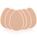 6 Pcs Flat Makeup Sponge, Beige Smooth Makeup Sponges Cushion Foundation Puff Make up Cushion Make up Applicator Sponge for Natural and Easy Soft Long-lasting and Beginner-friendly