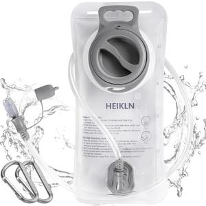 HEIKLN Hydration Bladder 1.5L-2L-2.5L-3L,Leak Proof Water Reservoir, BPA Free Military Water Storage Bladder Bag Hydration Pack Replacement Easy Clean for Bicycling Hiking Camping Hunting Running
