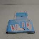 Kids Fashion Design Drawing Kit, 15 Double-Sided Rubbing Plates, Texture Art Set with Crayons, Colored Pencils, Paper & Frame, Creative Art for Girls & Boys Ages 5+, Travel Art Supplies, Birthday Gift