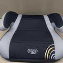 Cosco Topside Backless Booster Car Seat, Lightweight Booster Seats for Cars 40-100 lbs, Backless Booster Seat for Car, Rainbow