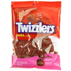 2 x Twizzler Licorice Cherry Nibs, 6 oz (EXP 04/09/26)