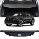 AQAE® Cargo Cover Compatible with 2025 2026 BMW X3 Trunk Cover Retractable Rear Trunk Security Cover X3 Accessories Shielding Shade Privacy Screen Cover X3 Cargo Cover