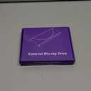 External Blu-ray Drive, External Blueray/DVD Drive for PC External Bluray Burner with Extension Data Cable USB 3.0 Type-C Compatible with Windows/MacOS/Linux Laptop Desktop