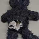 MAXBECK Dog Companion for Heavy Chewers- Indestructible Robust Bear Dog Toy, Resistant Squeaky Dog Toys for Heavy Chewers, Unbreakable Stuffed Plush Dog Toys for Aggressive Chewers (A-Navy)