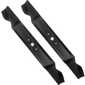 A ABIGAIL 2 Pack Lawn Mower Mulching Blades High-Lift 46" Cutting Decks Compatible with Cub Cadet Enduro XT1-46 XT2-46 ZT1-46 LT46 LX46 Replaces 942-04244A 942-04290 46 Inch
