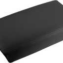 ACROPIX Car Center Console Lid Armrest Seat Box Cover Protector for Honda Accord 7th 2003-2007 Armrest Cover Pad Faux Leather Black Car Parts