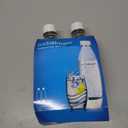 sodastream White 1L Slim Carbonating Bottles Twin Pack, Pack of 2
