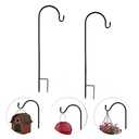 Dualshine 2 Pack 35 inch Shepherd Hook for Outdoor
