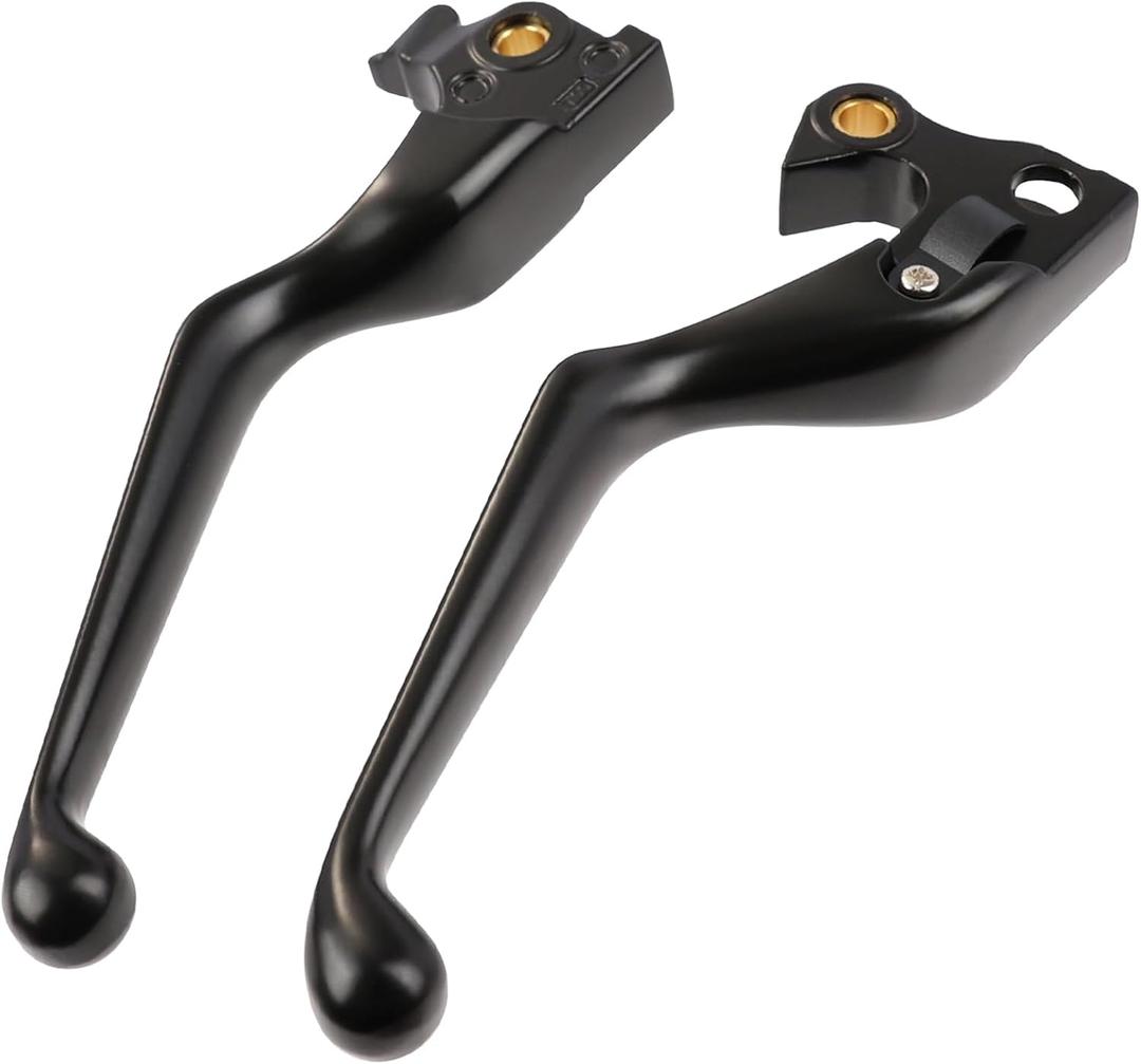 Brake Clutch Levers Hand Lever Fits for Harley Sportster XL 883 1200 Control Hand Lever Replacement Parts 2004-2013 Black