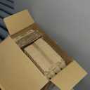 Zhanmai 50 Pcs Natural Paper Pulp Egg Cartons Blank Bulk 12 Count Dozen Vintage Classical 3 x 4 Style Square Chicken Cardboard Egg Tray Holder for Family Farm Market Storing(Classic)