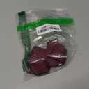 Wee Ones Girls' Classic Grosgrain Hair Bow with Scalloped Edges and Plain Wrap Center on a WeeStay Hair Clip, Medium, Burgundy