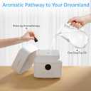 Air Purifier and Humidifier Combo for Bedroom, Covers Up to 200ft, H13 True HEPA Filter, 400ML Water Tank, Quiet Cool Mist Top Fill Essential Oil Diffuser for Baby, Pet Room, APP Control