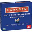 Larabar Blueberry Muffin Fruit and Nut Bars, Gluten Free and Vegan, 9.6 oz, 6 Ct