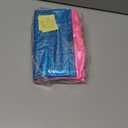 Roll-On/Off Arm Floaties for Adults & Kids 6-12 Years- 2 Pack Swimming Floaties with Dual Valves, Large Size, Great Buoyancy Pool Floats & Water Wings, Inflatable Swimmies for 50-220LBS (Blue&Pink)