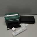 Cordless Electric Heated Lunch Box,Pro 24000mah Heated Lunch Box,Battery Powered, 1.2L Portable Food Heater-3D-5 Side Heating-Intelligent Temperature Control,Suitable For Trucks,Offices (Army/Green)