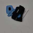 REVIX Wisdom Teeth Ice Pack Head Wrap with 3D Sewing Jaw Ice Pack for Face Oral Surgery Pain Relief for TMJ, Tooth Extraction & Teeth Removed, Extra Snug Fit with 4 Hot Cold Gel Packs Reusable, Black L