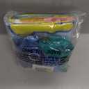 Cartoon Sponge Balloon Arch Kit-Blue Green Yellow Balloons Birthday Decorations For Boys girl,Party Decor Supplies Girls Including Happy Birthday Backdrop