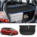 Autorder Cargo Cover for Honda Fit 2009-2011 - Trunk Cover Cargo Cover Board Privacy Screen Rear Security Shade for Fit Accessories