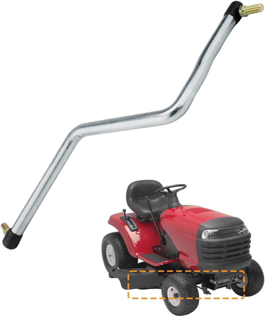 Steering Drag Link, Compatible with Craftsman LT2000/Husqvarna/Poulan/Roper/Weed Eater Lawn Mowers, Riding Lawnmower Control Arm, Draglink Bar w/ Adjustable Tie Rod End, Replace#175121, 532175121