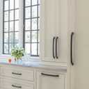 Amerock 18" Bellamy Matte Black Appliance Pull