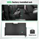 Cartist Floor Mats for Ford F-150 SuperCrew/Crew Cab 2010-2014 Bucket Seat, All Weather Floor Liners for F150 Accessories W/O Manual Shifter, Heavy Duty Car Mats, Car Accessories